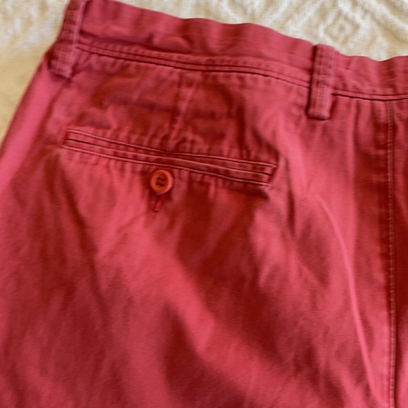 J.Crew 32 cotton men’s cargo shorts raspberry - Picture 11 of 14